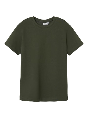 name it T-Shirt  NKMTORSTEN S/S LOOSE TOP in climbing ivy