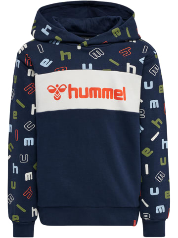 Hummel Hummel Hoodie Hmlletters Jungen Atmungsaktiv in BLACK IRIS