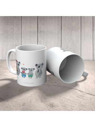Mr. & Mrs. Panda Kaffeetasse Koala Familie zwei ohne Spruch in Weiß