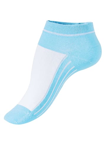 Cotton Prime® Sneaker Socken 8 Paar, mit Rippsohle in Bunt