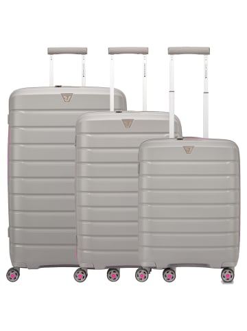 Roncato B-Flying Neon - 4-Rollen Trolley Set 3tlg. in grigio