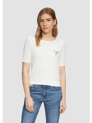 s.Oliver T-Shirt in 02D8_ecru