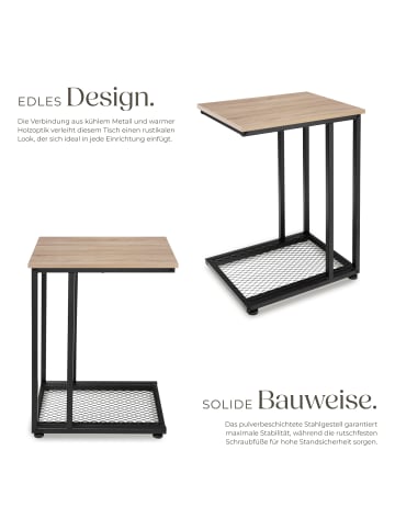 tectake Couchtisch Eton 48x35x66cm