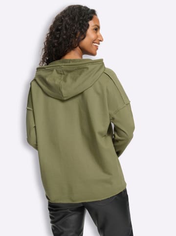 Heine Sweatshirt in khaki