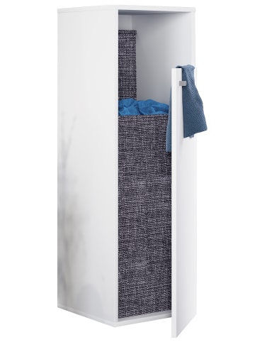 VCM  Wäscheschrank Wäschetruhe Wäschebox Dreso XL 1f in Weiß