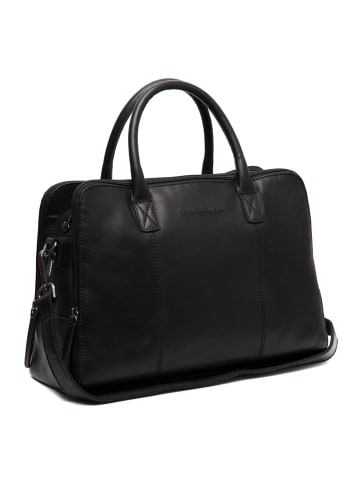 The Chesterfield Brand Layton Schultertasche Leder 35 cm in black