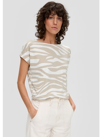 s.Oliver T-Shirt in 81A0_beige