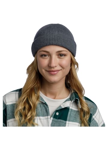 Buff Buff Ervin Merino Hat Beanie in Grau