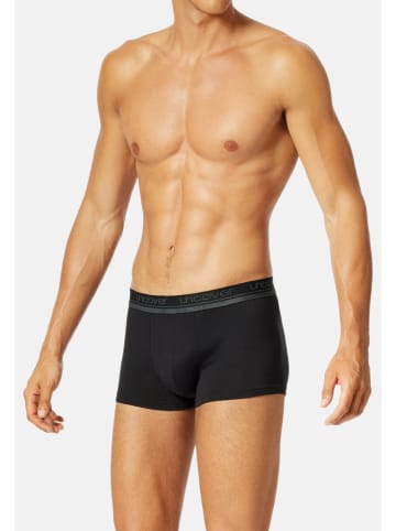 UNCOVER BY SCHIESSER Retro Short / Pant Cotton in Schwarz