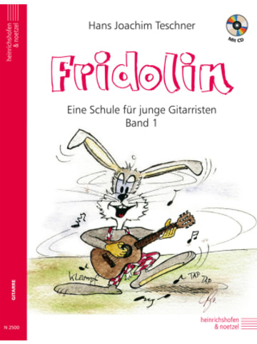 Heinrichshofen Verlag Buch - Fridolin: Eine Schule für junge Gitarristen