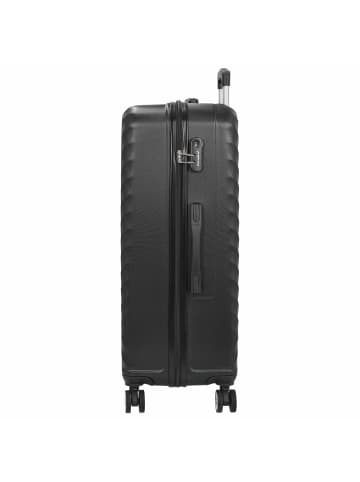 Paradise by CHECK.IN Kingston - 4-Rollen-Trolley 77 cm (lila) in schwarz