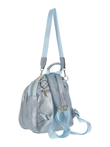 myMo Women Backpack in Blue Crystal