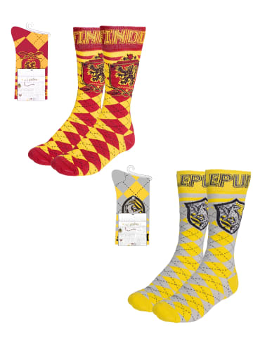 Harry Potter 2er - Pack Socken Harry Potter Gr. 38-45 in Bunt