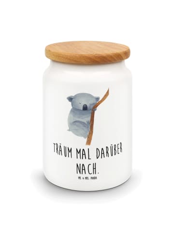 Mr. & Mrs. Panda gebäckdose Koalabär mit Spruch in Weiß