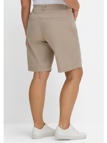 sheego Bermuda in helltaupe