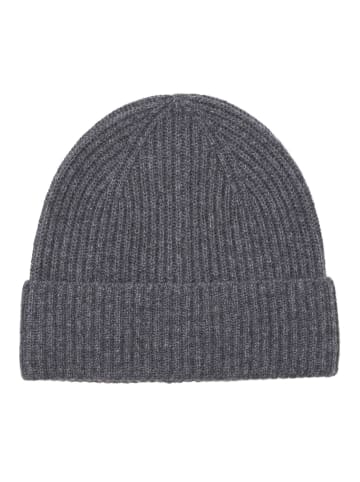 Jack & Jones Strickmütze in Dark Grey Melange