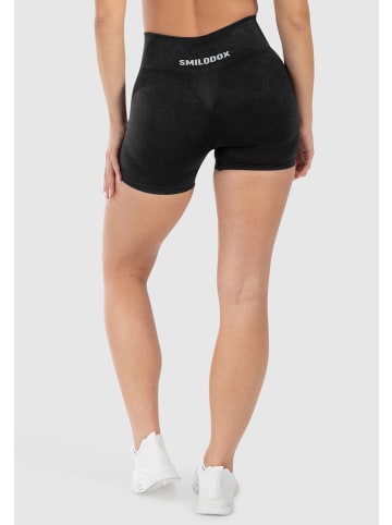 SMILODOX Shorts Cetrina Scrunch in Acid Schwarz