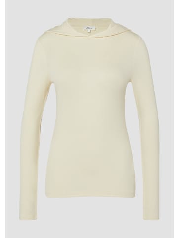 s.Oliver T-Shirt in 8000_helles beige