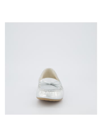 Paul Green Slipper in Metallic Silver