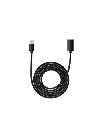 Wisam® Baseus USB 3.0 Verlängerungskabel Stecker auf Buchse 3m (schwarz)
