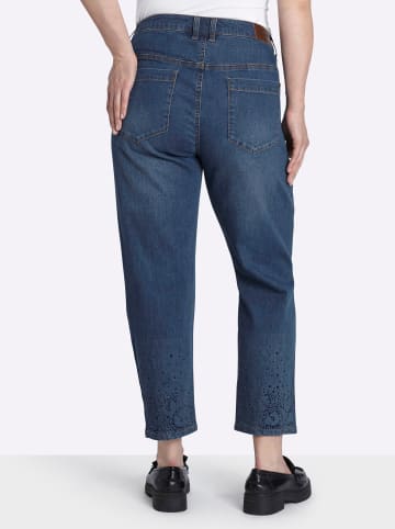 sheego Jeans in blue-stone-washed