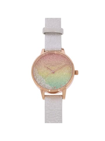 Olivia Burton Damenuhr "Rainbow Wishing OB16EX228" in Silber