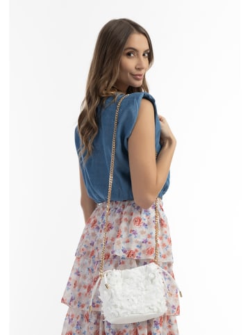 faina Damen Bucket Bag in Weiss