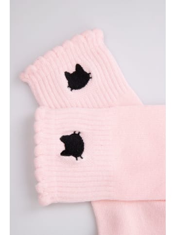 Coccodrillo Socken in rosa