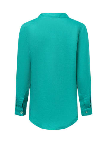 Franco Callegari Leinenbluse in smaragd - 0044