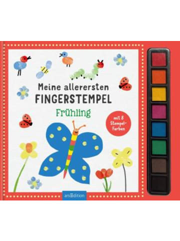 ars edition Buch - Meine allerersten Fingerstempel Frühling