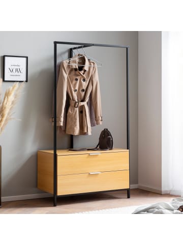 KADIMA DESIGN Garderobe Eiche-Dekor 152x85x44 cm Flurgarderobe Modern,