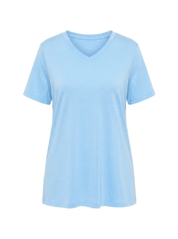 Ulla Popken Shirt in blassblau