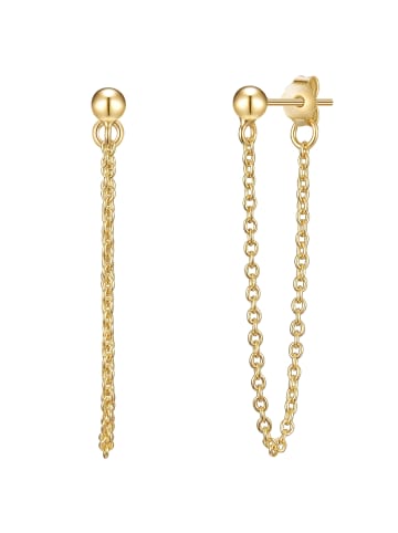 Glanzstücke München Ohrstecker Sterling Silber in gelbgold