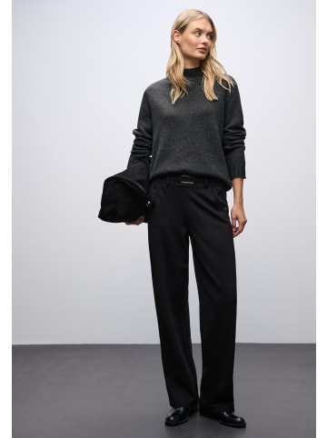 Street One Pullover in anthrazit - 0001