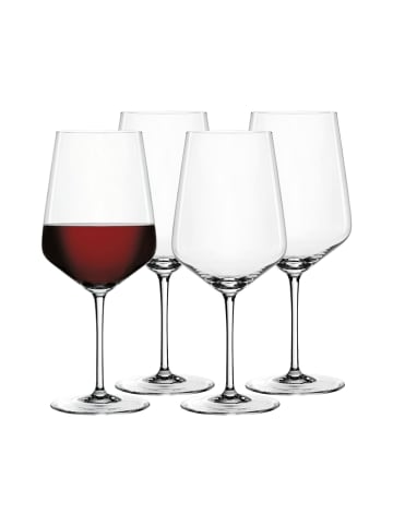 Spiegelau 4er Set Rotweingläser Style 630 ml in transparent