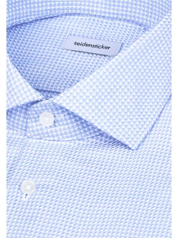 Seidensticker Business Hemd Slim in Mittelblau