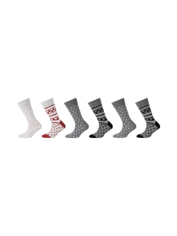 camano Socken 6er Pack ca-soft in Schwarz