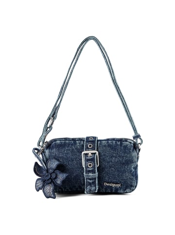 Desigual Curio Schultertasche 19 cm in blue