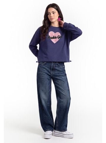 myMo Women Sweatshirt in Navy