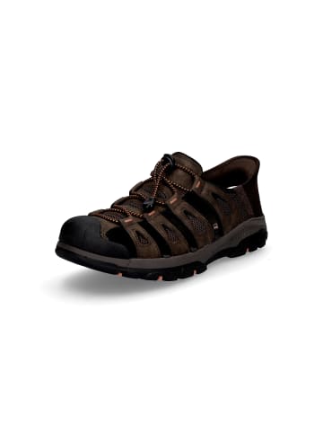 Skechers Slip-in Sandale Tresmen Norvick in Braun