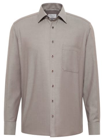 Eterna Hemd COMFORT FIT in dunkelbraun