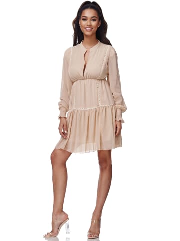 RAYSHYNE Kleid in Beige