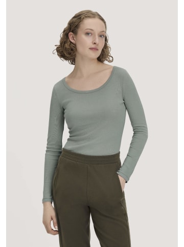 Hessnatur Softrib Longsleeve in nebelblau