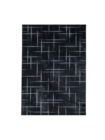Teppich Boss Kurzflor Teppich Clara Schwarz