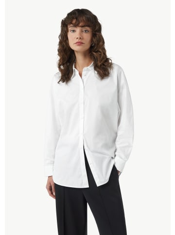 comma Bluse langarm in Weiß