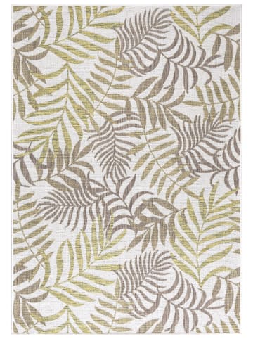 KADIMA DESIGN Teppich Outdoor Waschbar Palmen COMO Strapazierfähig OEKO-TEX Balkon