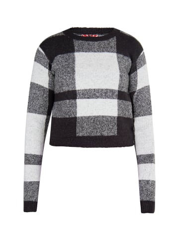 myMo ROCKS Damen Strickpullover in Schwarz