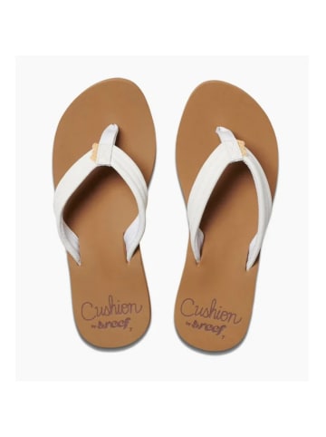 Reef Cushion Breeze Badelatschen in Weiß