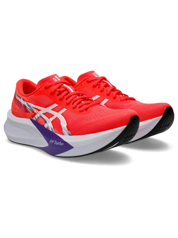 asics Laufschuhe MAGIC SPEED 4 in flash red/white