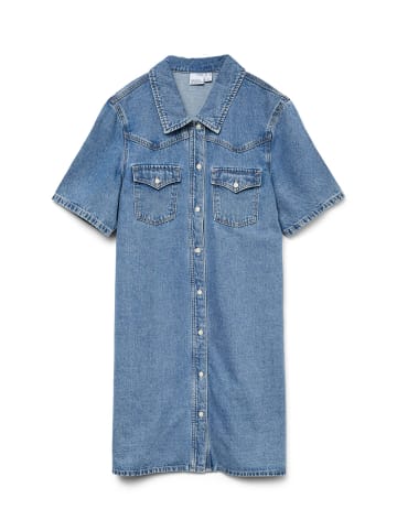Vero Moda Jeanskleid in Medium Blue Denim